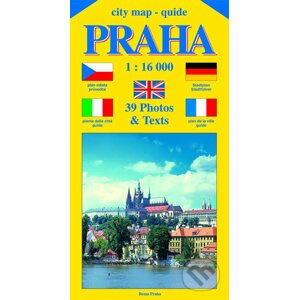 City map - guide PRAHA 1:16 000 - Jiří Beneš