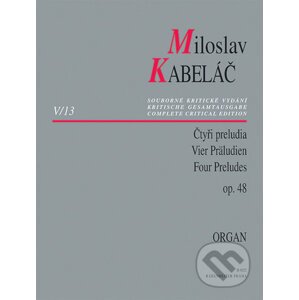 Čtyři preludia op. 48 - Miloslav Kabeláč