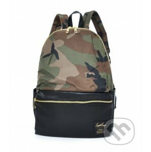 Grosgrain-Like - 10 Pockets Backpack Camo - Legato Largo