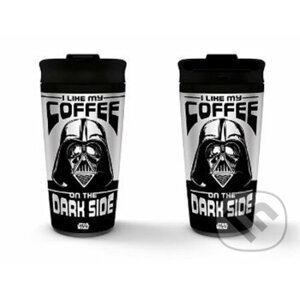 Nerezový cestovný hrnček Star Wars: I Like My Coffee On The Dark Side - Star Wars