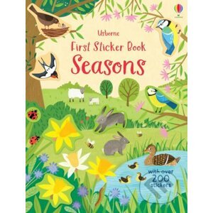 First Sticker Book Seasons - Holly Bathie, Jean Claude (ilustrácie)