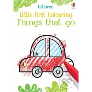 Little First Colouring Things That Go - Kirsteen Robson, Jenny Addison (ilustrácie)