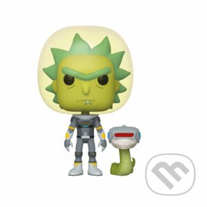 Funko POP! Rick & Morty S2 - Space Suit Rick w/Snake - Magicbox FanStyle