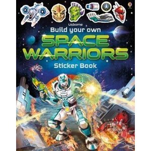 Build Your Own Space Warriors Sticker Book - Simon Tudhope, Gong Studios (Ilustrátor)
