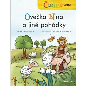 E-kniha Čteme sami - Ovečka Nina a jiné pohádky - Jana Burešová, Zuzana Slánská (ilustrátor)