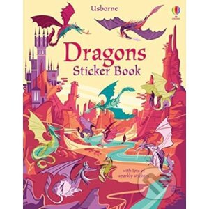 Dragons Sticker Book - Fiona Watt, Camilla Garofano (ilustrácie)