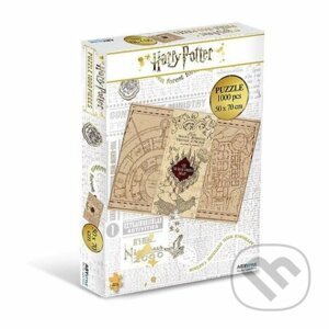 Puzzle Harry Potter - Pobertův plánek, 1000 dielov - Fantasy