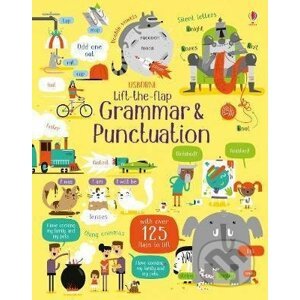 Lift-the-Flap - Grammar and Punctuation - Lara Bryan, Shaw Nielsen (ilustrácie)