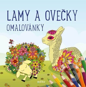 Lamy a ovečky - omalovánky - Edika