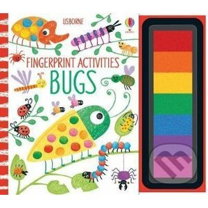 Fingerprint Activities: Bugs - Fiona Watt, Candice Whatmore (ilustrácie)