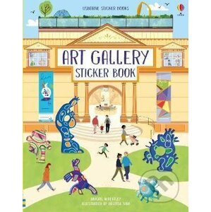 Art Gallery Sticker Book - Abigail Wheatley, Heloise Mab (ilustrácie)