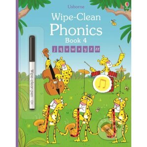 Wipe-clean phonics book 4 - Mairi Mackinnon