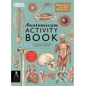 Anatomicum Activity Book - Jennifer Z. Paxton, Katy Wiedemann (ilustrácie)