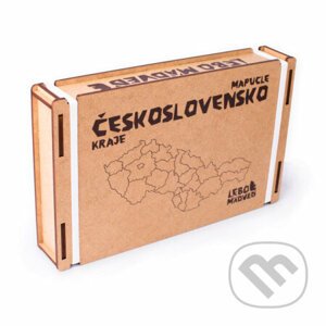 Mapucle Československo kraje - Lebo Mädveď