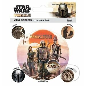 Vinylové samolepky Star Wars: Mandalorian - Fantasy
