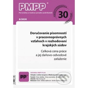 PMPP 8/2020 Doručovanie písomností v pracovnoprávnych vzťahoch v rozhodovaní krajských súdov - Poradca podnikateľa