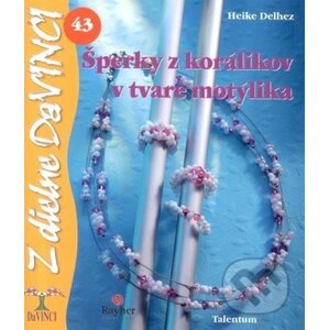 Šperky z korálikov v tvare motýlika - Heike Delhez