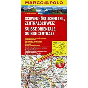 Švýcarsko 2 - východ/mapa - Marco Polo