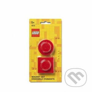 LEGO magnetky, set 2 ks - Red - LEGO