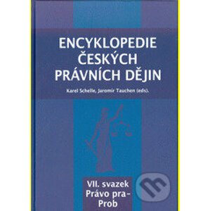 Encyklopedie českých právních dějin VII. - Karel Schelle, Jaromír Tauchen