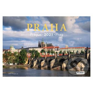 Kalendář stolní 2021 - Praha / Prague / Prag - Pražský svět