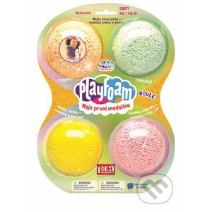 PlayFoam Boule 4pack - Třpytivé - PlayFoam