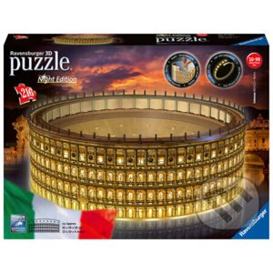 3D puzzle Koloseum (Noční edice) - Ravensburger