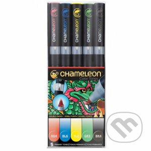 Set Chameleon tónovací fixy, 5ks - základní tóny - Chameleon