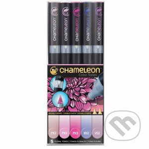 Set Chameleon tónovací fixy, 5ks - růžové tóny - Chameleon