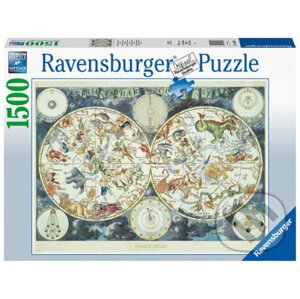 Světová mapa fantastických zvířat - Ravensburger