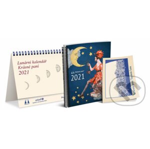 Lunární kalendář Krásné paní s publikací 2021 - Žofie Kanyzová