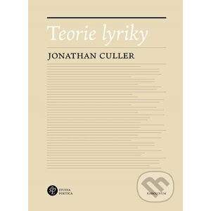E-kniha Teorie lyriky - Jonathan Culler