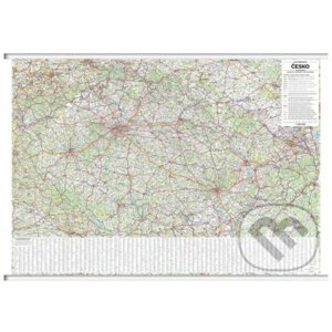 Česko nástěnná automapa - Kartografie Praha