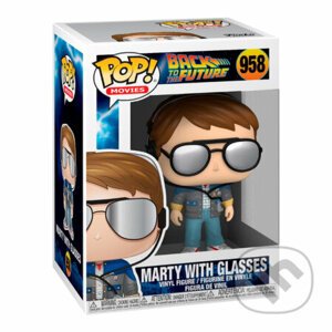 Funko POP! Movie: BTTF - Marty w/glasses - Magicbox FanStyle