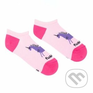Členkové ponožky Jednorožec ružový L - Fusakle.sk