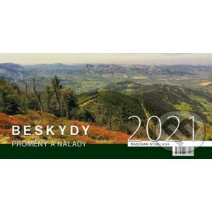 Kalendář 2021 Beskydy/Proměny a nálady - stolní - Radovan Stoklasa