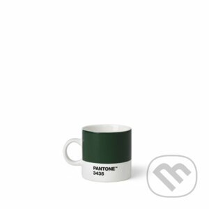 PANTONE Hrnček Espresso - Dark Green 3435 - PANTONE