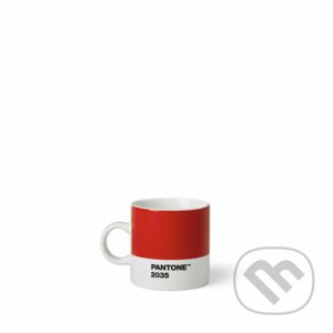PANTONE Hrnček Espresso - Red 2035 - PANTONE