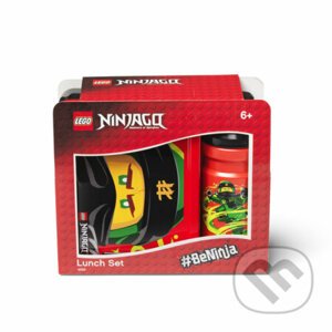 LEGO Ninjago Classic desiatový set (fľaša a box) - červená - LEGO