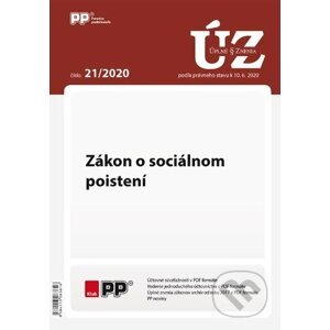Úplné znenia zákonov 21/2020 Zákon o sociálnom poistení - Poradca podnikateľa