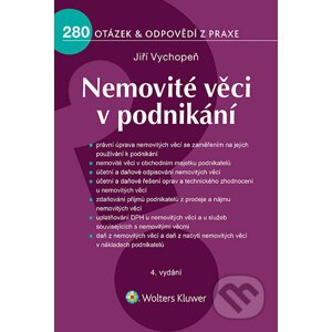 E-kniha Nemovité věci v podnikání - 4. vydání - Jiří Vychopeň