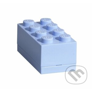 LEGO Mini Box - světle modrá - LEGO