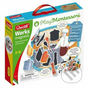 Works Magnetic sorting lotto - magnetické loto - Quercetti