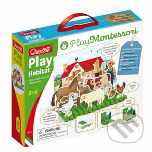 Play Habitat sliding puzzle - zasouvací skládačka - Quercetti