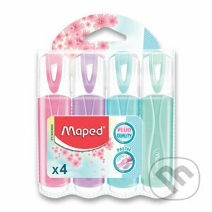 Maped - Zvýrazňovač Fluo Peps Pastel 4 ks - Maped