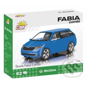 Stavebnice COBI - Škoda Fabia combi model 2019, 1:35, 82 k - Magic Baby s.r.o.