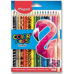 Maped - Pastelky Color´Peps Animals 18 ks - Maped
