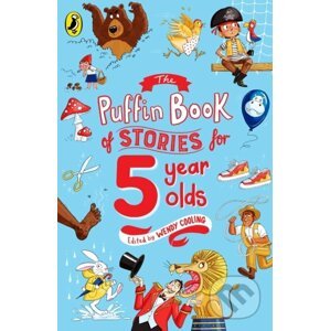 The Puffin Book of Stories for Five-year-olds - Wendy Cooling, Steve Cox (ilustrácie)