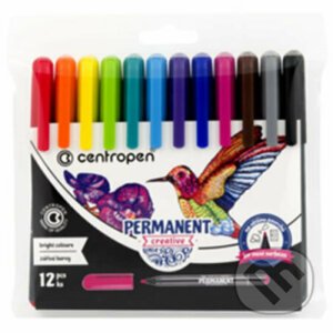 Centropen Popisovač 2896 Permanent creative - sada 12 barev - Centropen
