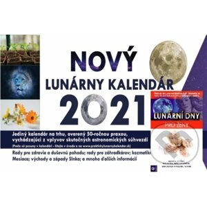 Nový lunárny kalendár 2021 + Lunární dny pro ženy - Vladimír Jakubec, G.P. Malachov